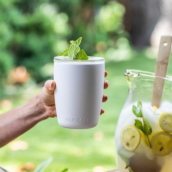 Vinglacé® Everyday Stainless & Glass Tumbler, 12oz.