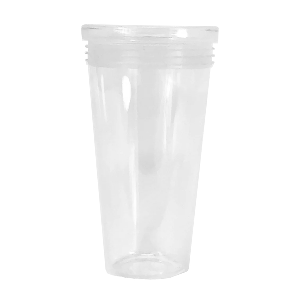 Vinglacé® Stainless Steel & Glass Tumbler, 14oz.