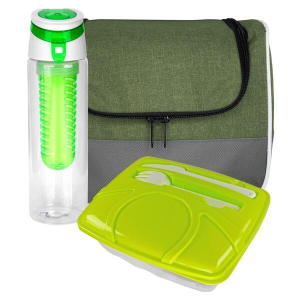 Ridge Chic Infuser Bottle Lunch to Go Set