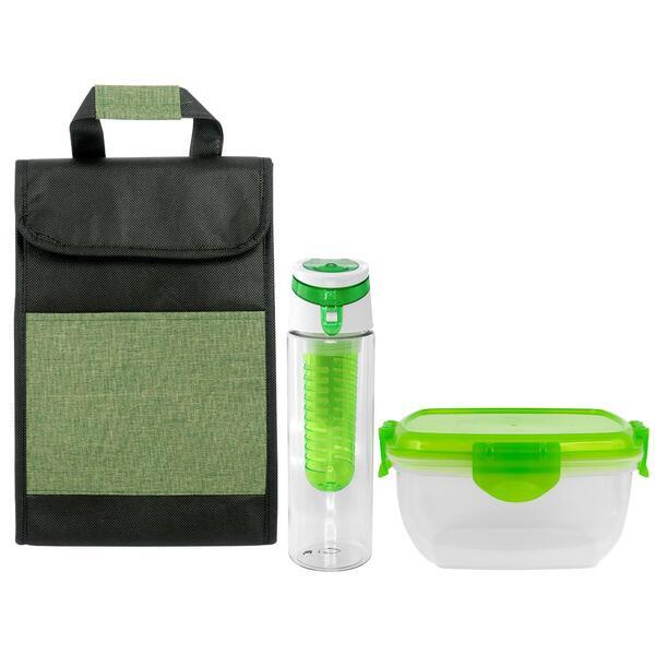 Ridge Cooler Bag w/ Infuser Bottle and Container Set
