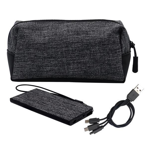 XL X Line Charging Trio Set with Power Bank, 3000 mAh