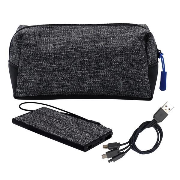 XL X Line Charging Trio Set with Power Bank, 3000 mAh