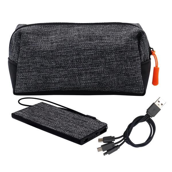 XL X Line Charging Trio Set with Power Bank, 3000 mAh