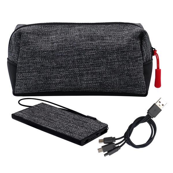 XL X Line Charging Trio Set with Power Bank, 3000 mAh