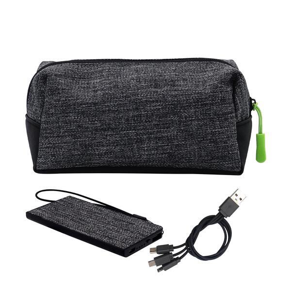 XL X Line Charging Trio Set with Power Bank, 3000 mAh