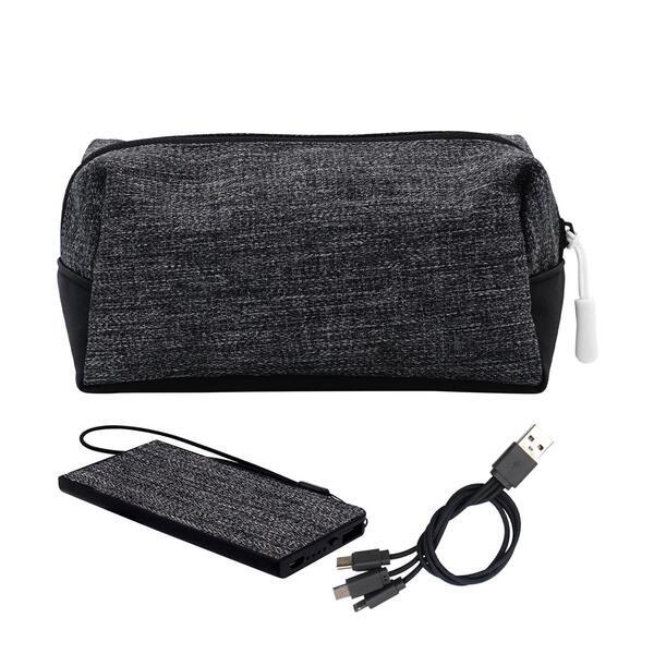 XL X Line Charging Trio Set with Power Bank, 3000 mAh