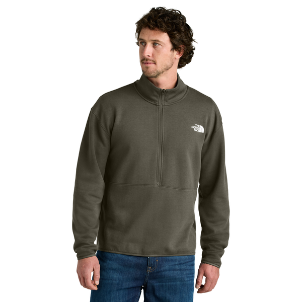The North Face® Double Knit Cotton/Poly 1/2-Zip Men's Fleece