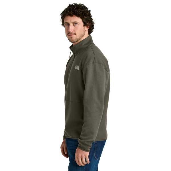 The North Face® Double Knit Cotton/Poly 1/2-Zip Men's Fleece