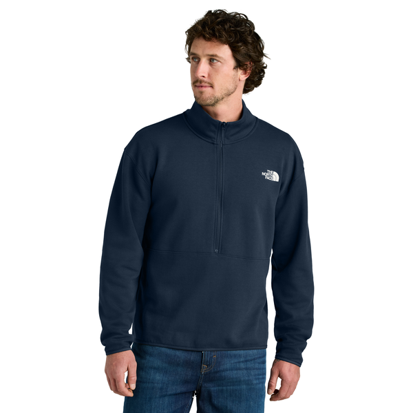 The North Face® Double Knit Cotton/Poly 1/2-Zip Men's Fleece