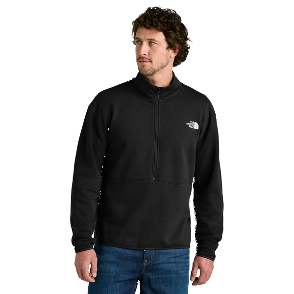 The North Face® Double Knit Cotton/Poly 1/2-Zip Men's Fleece