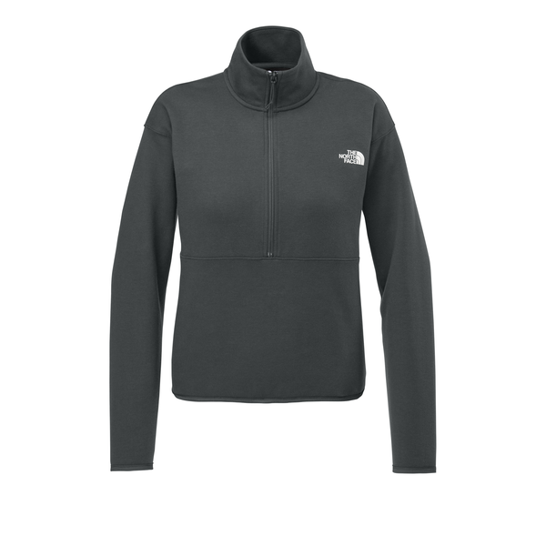 The North Face® Double Knit Cotton/Poly 1/2-Zip Ladies' Fleece