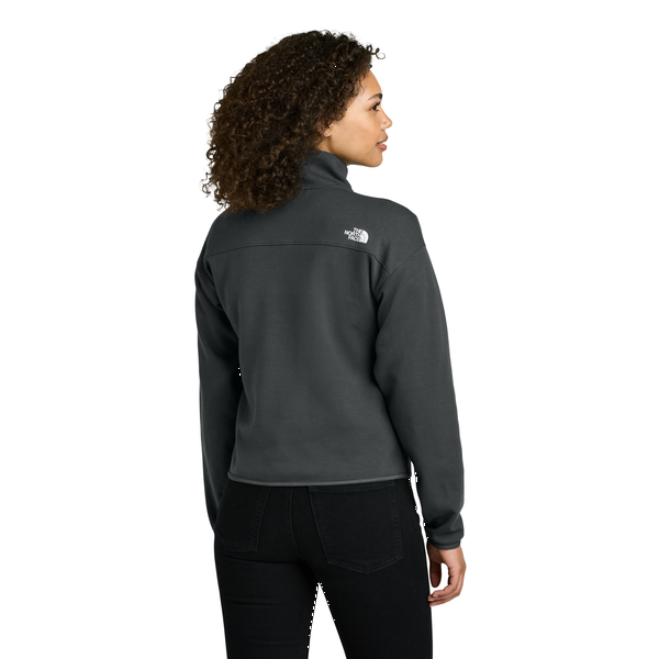 The North Face® Double Knit Cotton/Poly 1/2-Zip Ladies' Fleece