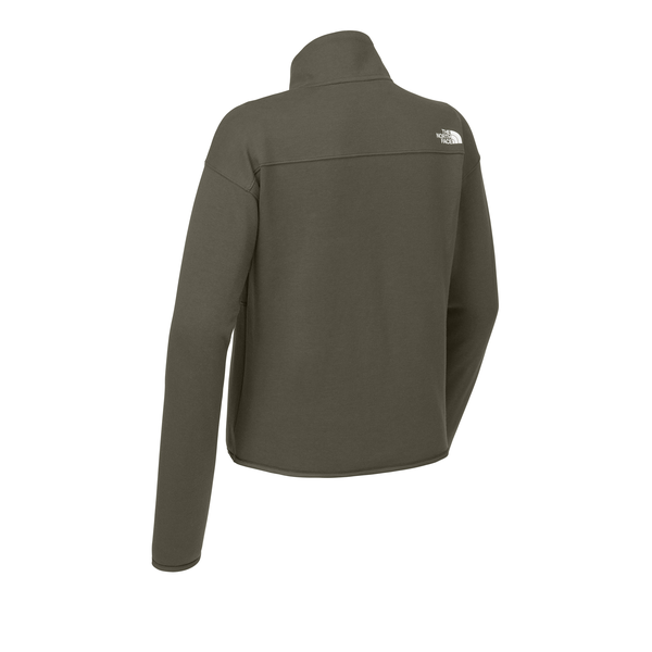 The North Face® Double Knit Cotton/Poly 1/2-Zip Ladies' Fleece