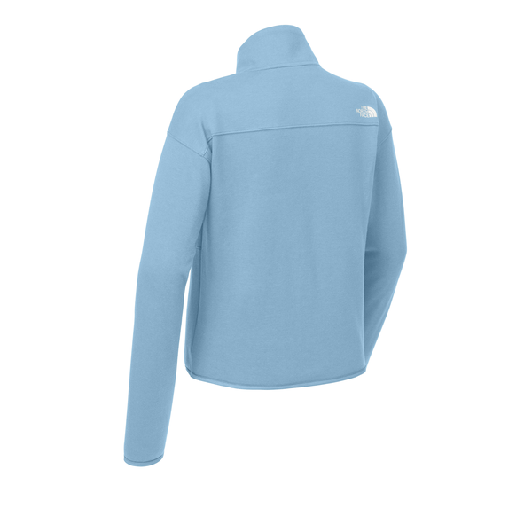 The North Face® Double Knit Cotton/Poly 1/2-Zip Ladies' Fleece