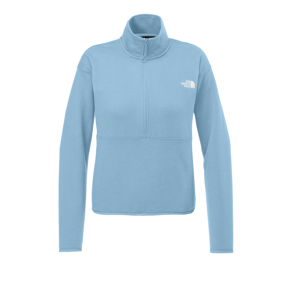 The North Face® Double Knit Cotton/Poly 1/2-Zip Ladies' Fleece
