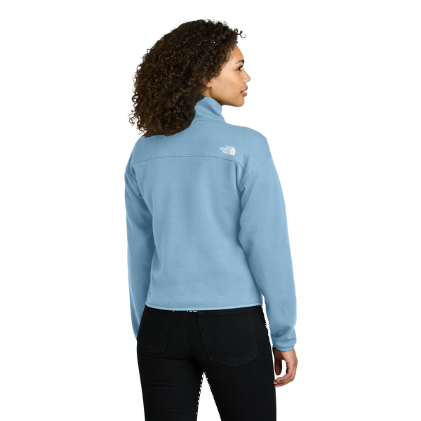 The North Face® Double Knit Cotton/Poly 1/2-Zip Ladies' Fleece