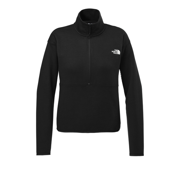 The North Face® Double Knit Cotton/Poly 1/2-Zip Ladies' Fleece