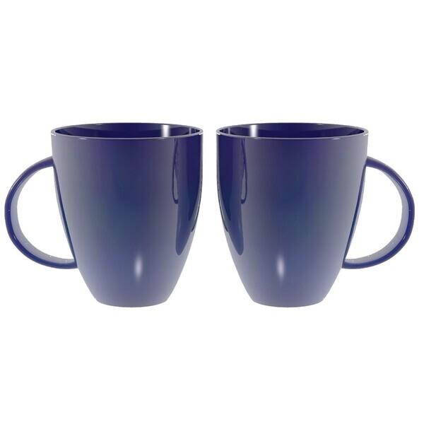 Lustre Ceramic Bistro Mug, 18oz.- Colors