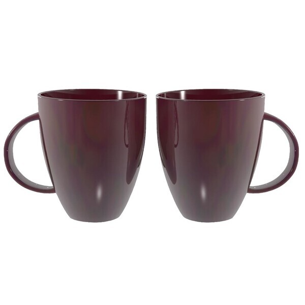 Lustre Ceramic Bistro Mug, 18oz.- Colors