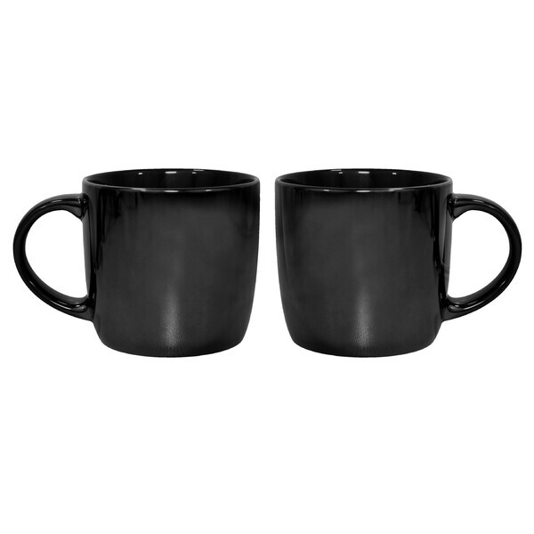 Lustre Colored Ceramic City Mug, 14oz.