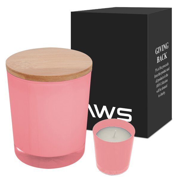 Bamboo AWS Vanilla Scented Soy Candle