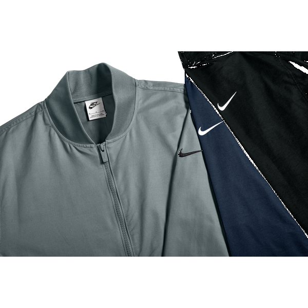 Nike® Cotton/Nylon Men's Bomber Jacket