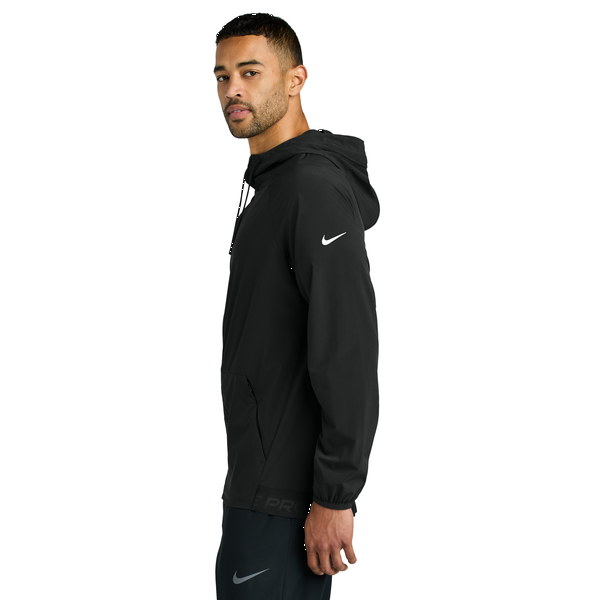 Nike® Pro Polyester/Elastane Dri-FIT Hooded Men's Jacket