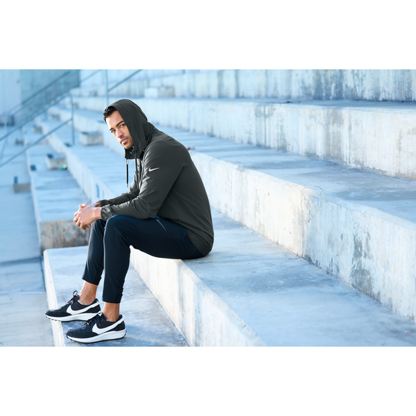 Nike® Pro Polyester/Elastane Dri-FIT Hooded Men's Jacket