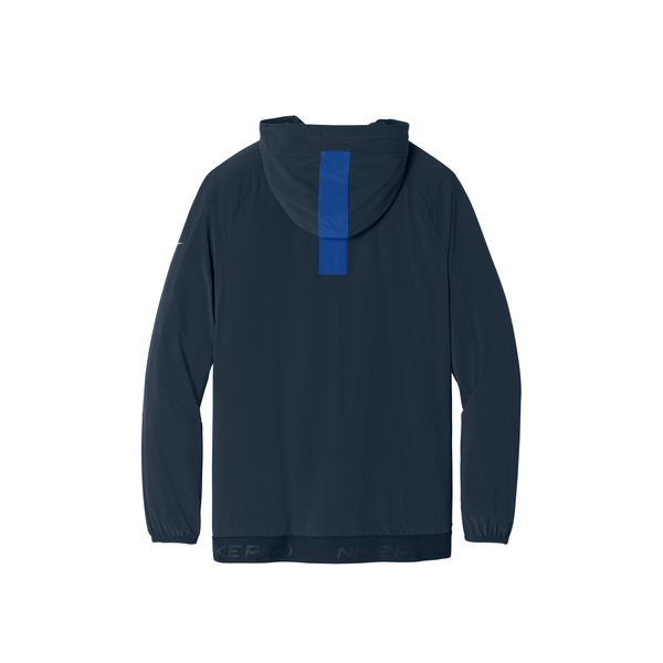 Nike® Pro Polyester/Elastane Dri-FIT Hooded Men's Jacket