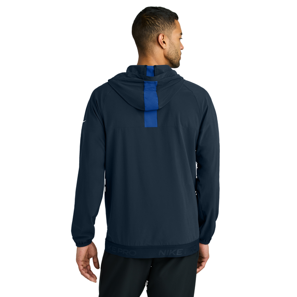 Nike® Pro Polyester/Elastane Dri-FIT Hooded Men's Jacket