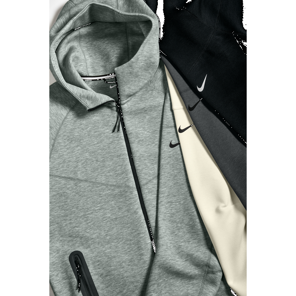 Nike® Tech Fleece Poly/Cotton Full-Zip Men's Hoodie