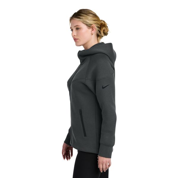 Nike® Tech Fleece Poly/Cotton Full-Zip Ladies' Hoodie