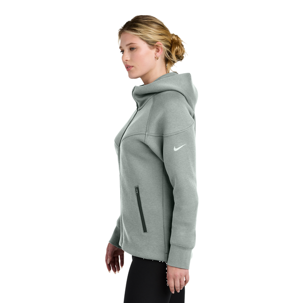 Nike® Tech Fleece Poly/Cotton Full-Zip Ladies' Hoodie