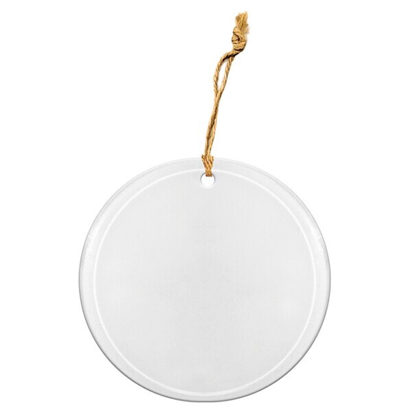 Round Glass Ornament