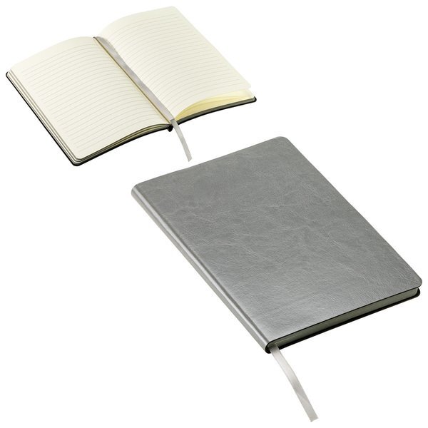 Elite Soft Cover FSC® Leatherette Journal, 5-5/8" x 8-3/8"