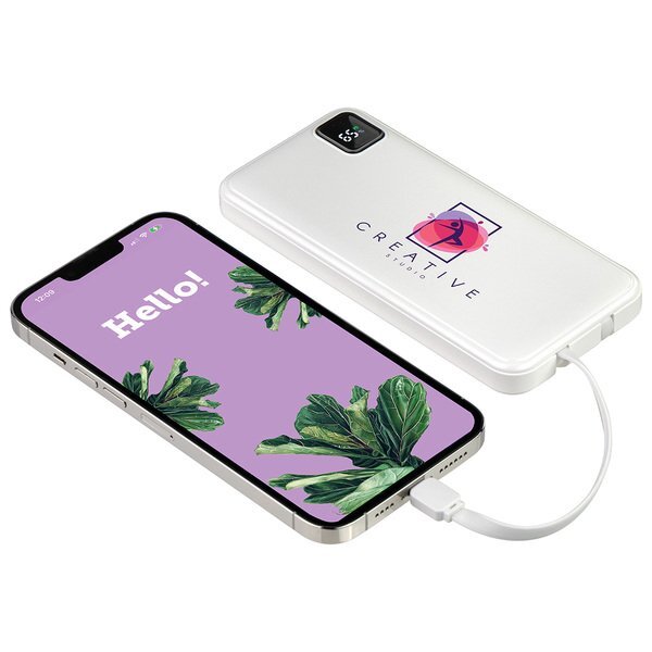 Marquis 20W PD Power Bank w/ Built-In Cables, 10000mAh