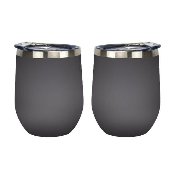 Aster Stainless Steel Tumbler w/ Vacuum Insulation, 11oz.