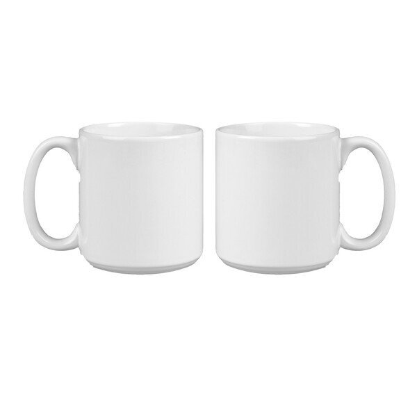 Super Size Ceramic White Mug, 20oz.