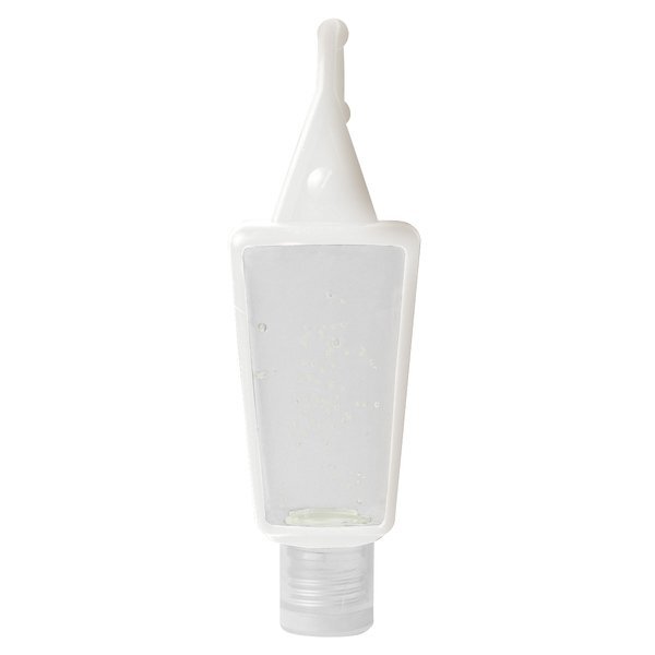 Antibacterial Hand Sanitizer in Silicone Holder, 1oz.