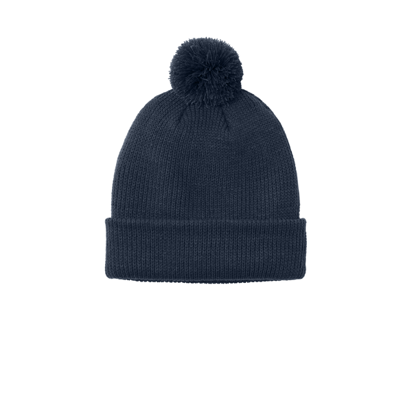 Port Authority® Cozy Pom Acrylic Beanie