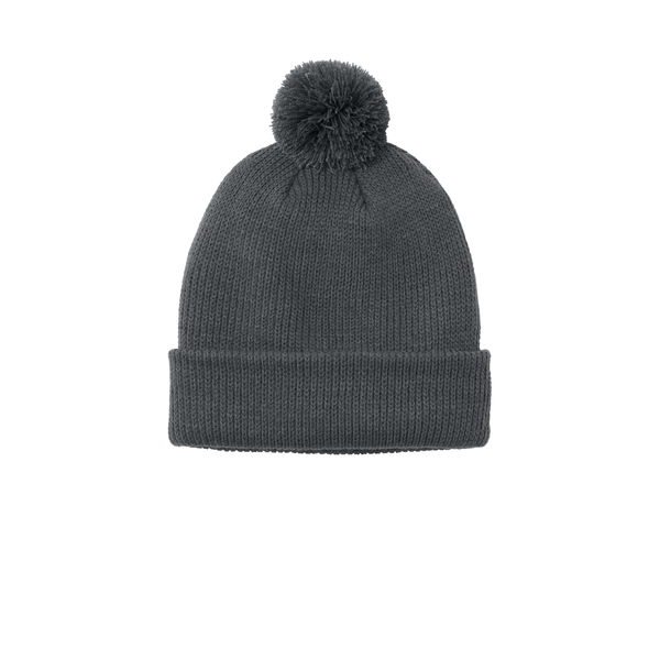 Port Authority® Cozy Pom Acrylic Beanie