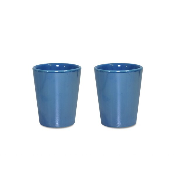 Lustre Ceramic Shot Glass, 2oz.