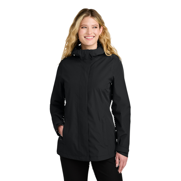 Port Authority® C-FREE® Recycled Poly Ladies' Rain Jacket