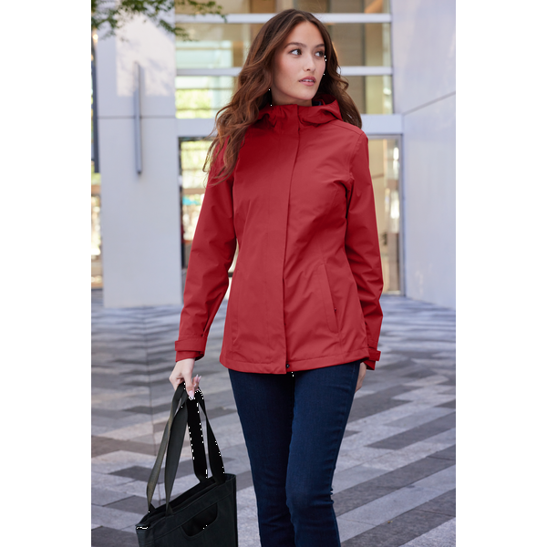 Port Authority® C-FREE® Recycled Poly Ladies' Rain Jacket