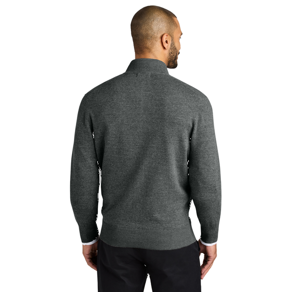 Port Authotiry® Easy Care Tri Blend Full-Zip Men's Sweater