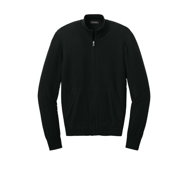 Port Authotiry® Easy Care Tri Blend Full-Zip Men's Sweater