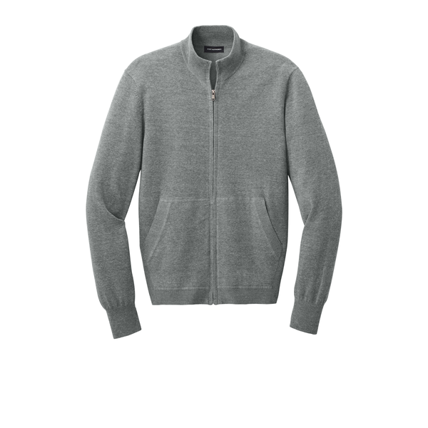 Port Authotiry® Easy Care Tri Blend Full-Zip Men's Sweater