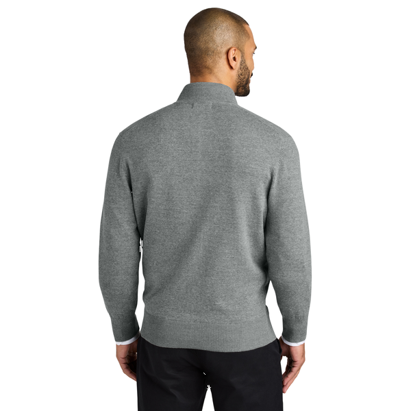 Port Authotiry® Easy Care Tri Blend Full-Zip Men's Sweater