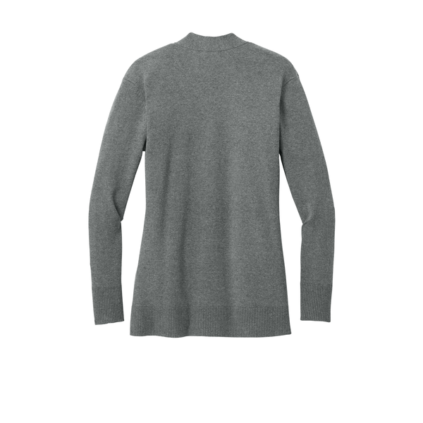 Port Authority® Easy Care Tri-Blend Open Front Cardigan Ladies' Sweater