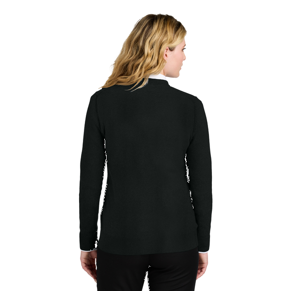 Port Authority® Easy Care Tri-Blend V-Neck Ladies' Sweater